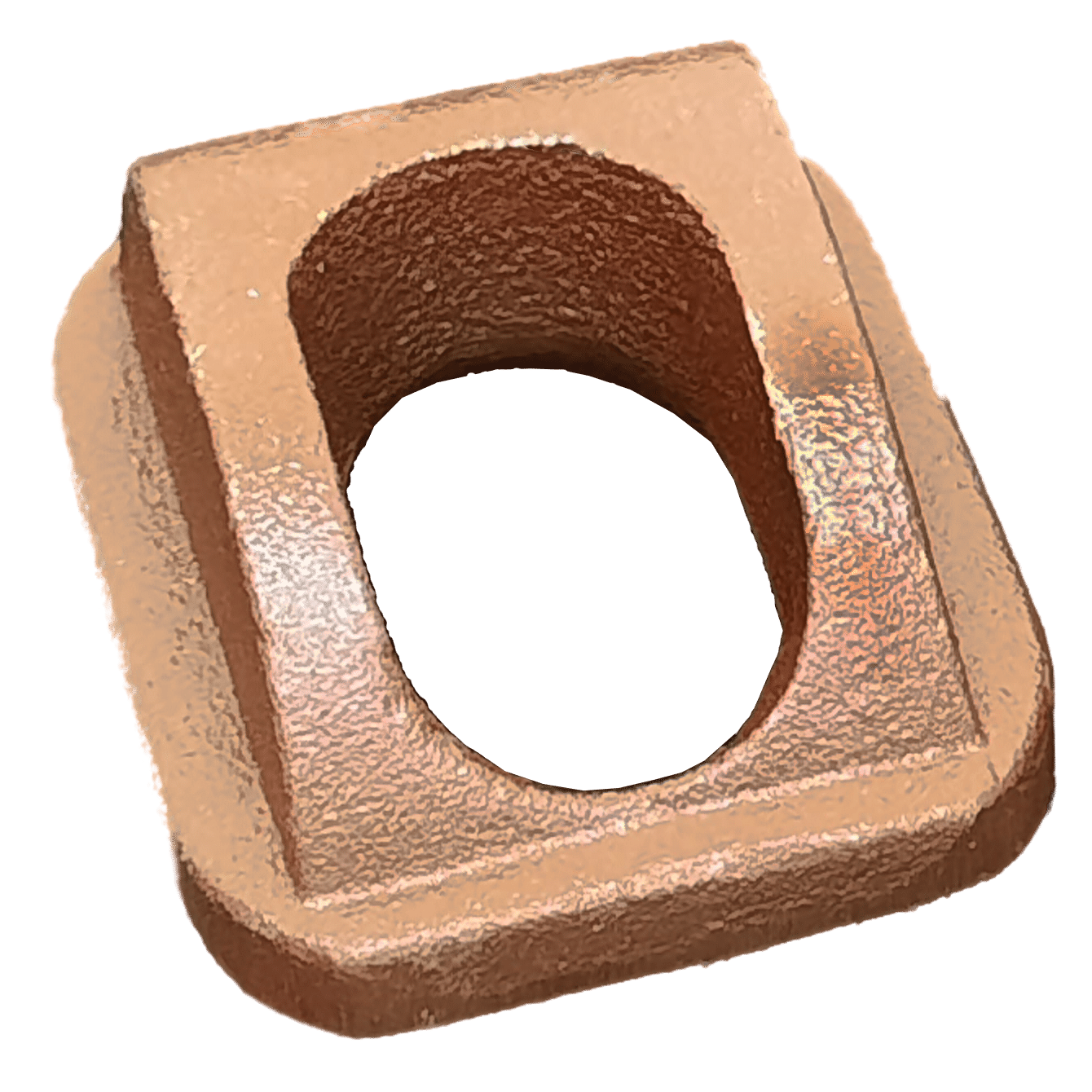 1-1/4 Flanged Hillside Washer - Red